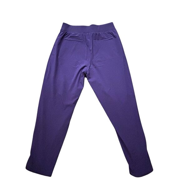Athleta Brooklyn Lined Lightweight Workout Pants Purple 6P Petite NWT - Picture 3 of 10